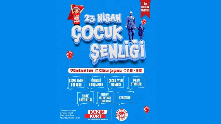 23 Nisan Kanlkavakta cokuyla kutlayalm