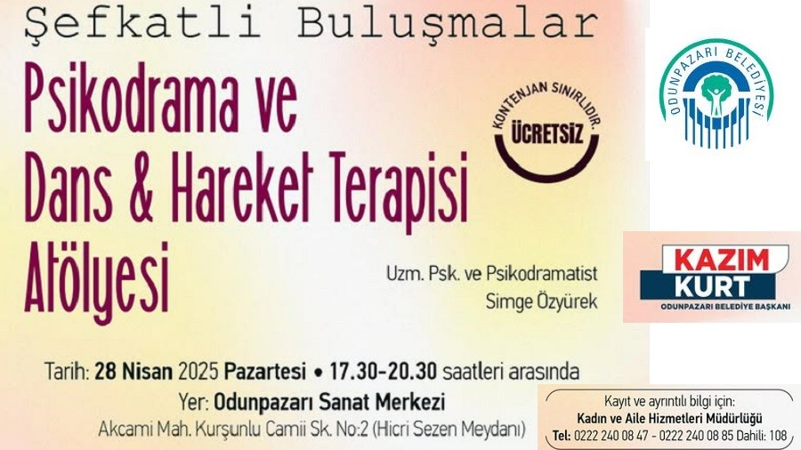 Psikodrama ve Dans & Hareket Terapisi Atlyesi