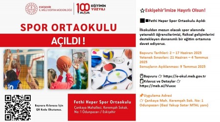 Fethi Heper Spor Ortaokulu Ald